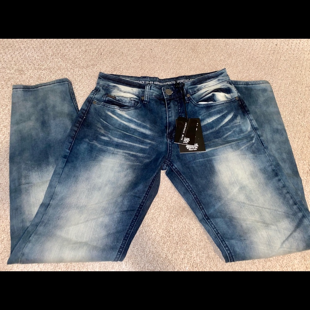 Versace 19-69 Slim Straight Jeans 28/30 NWT